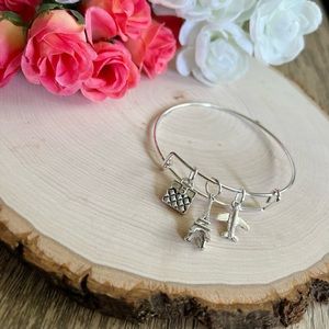 Hand crafted charm bracelet